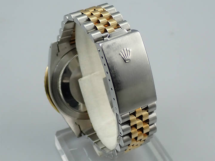 ロレックス GMTマスター Ref.16753 ステンレススチール/イエローゴールド ブラウン文字盤 ジュビリーブレスレット 中古 XCWSXCR7