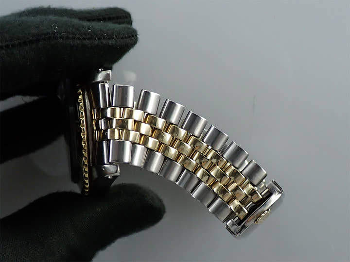 ロレックス GMTマスター Ref.1675/3 ステンレススチール/イエローゴールド ブラック文字盤 ジュビリーブレスレット 中古 9SHJ232J