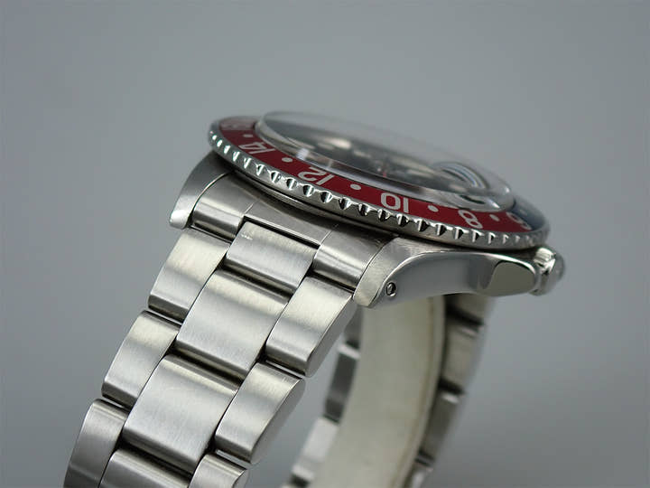 ロレックス GMTマスター Ref.1675 ステンレススチール ブラック文字盤 オイスターブレスレット