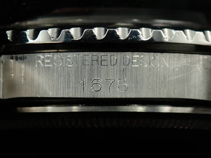 ロレックス GMTマスター Ref.1675 ステンレススチール ブラック文字盤 オイスターブレスレット