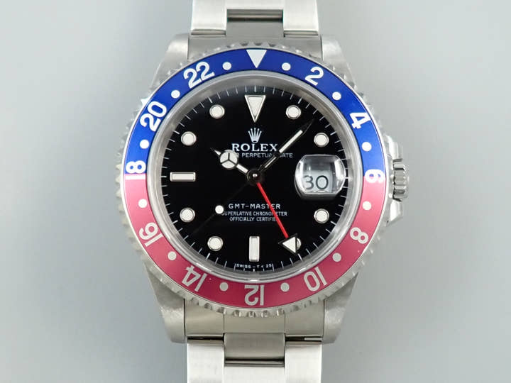 ロレックス GMTマスター Ref.16700 ステンレススチール ブラック文字盤 オイスターブレスレット