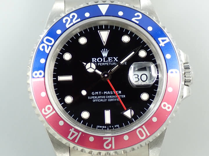 ロレックス GMTマスター Ref.16700 ステンレススチール ブラック文字盤 オイスターブレスレット