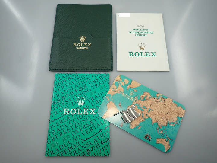 ロレックス GMTマスター Ref.16700 ステンレススチール ブラック文字盤 オイスターブレスレット