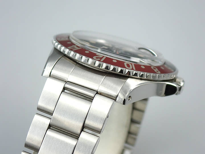 ロレックス GMTマスター Ref.1675 ステンレススチール ブラック文字盤 オイスターブレスレット