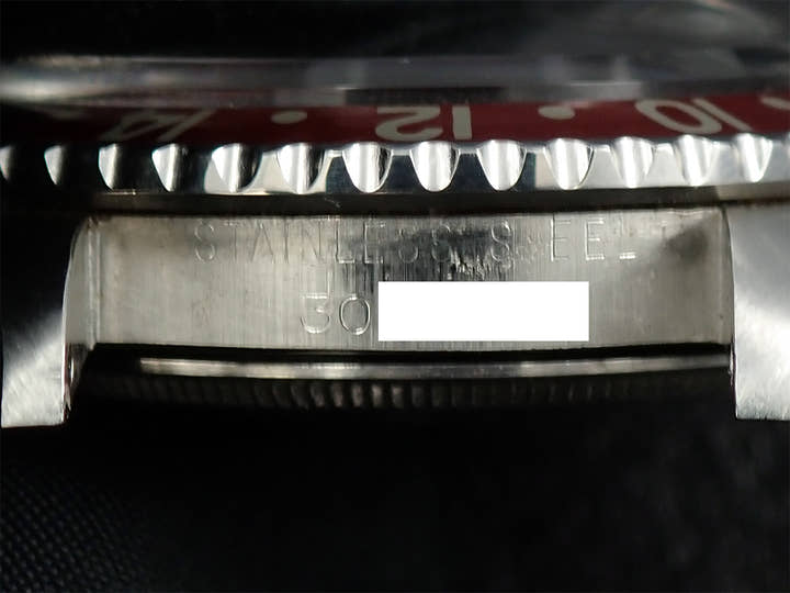 ロレックス GMTマスター Ref.1675 ステンレススチール ブラック文字盤 オイスターブレスレット