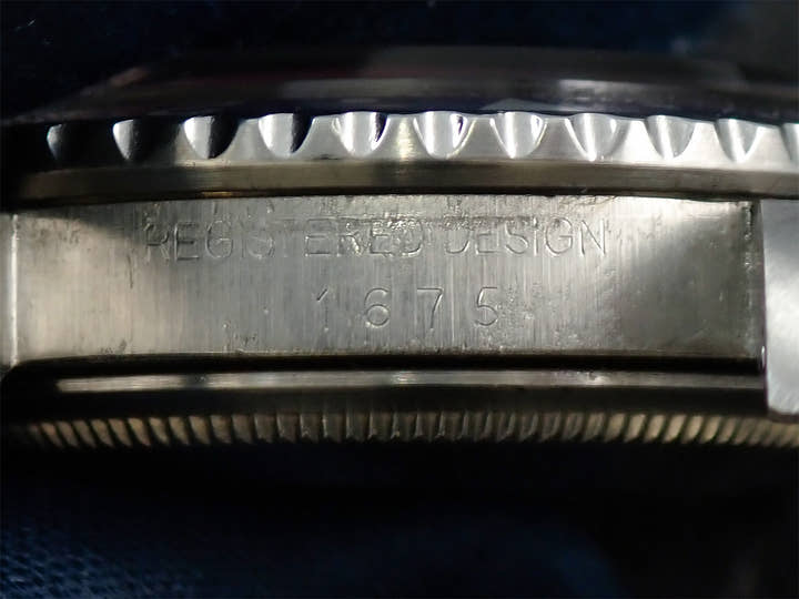 ロレックス GMTマスター Ref.1675 ステンレススチール ブラック文字盤 オイスターブレスレット