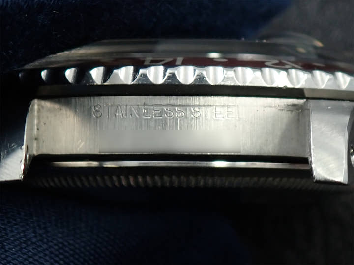 ロレックス GMTマスター Ref.1675 ステンレススチール ブラック文字盤 オイスターブレスレット