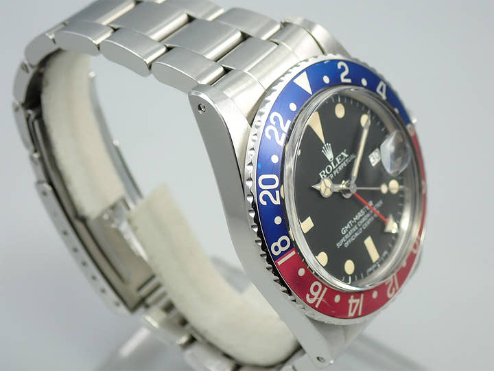 Rolex GMT-Master Ref. 16750 Stainless Steel Black Dial