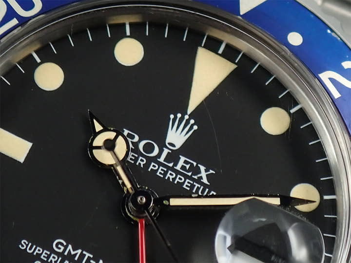 Rolex GMT-Master Ref. 16750 Stainless Steel Black Dial