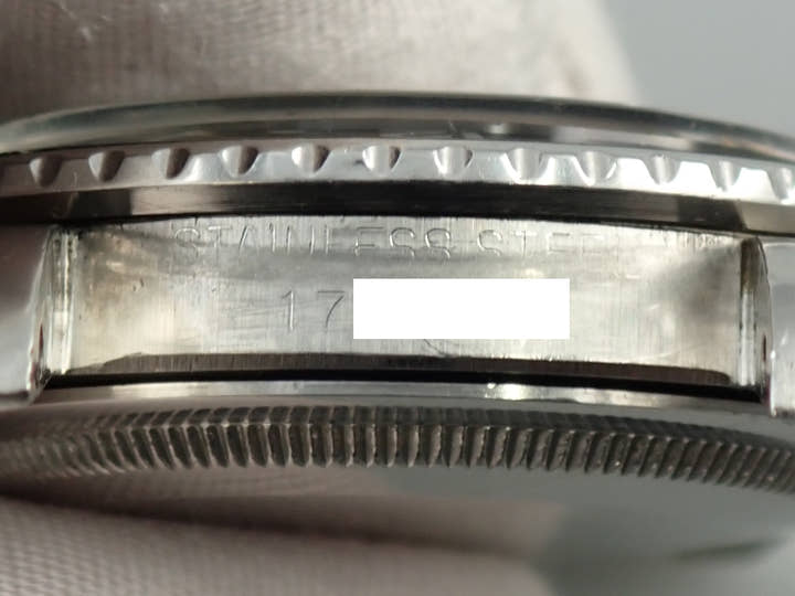 ロレックス GMTマスター Ref.1675 ステンレススチール ブラック文字盤 オイスターブレスレット 中古 K70V8347