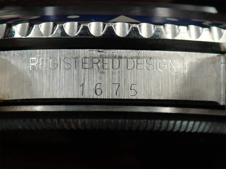 ロレックス GMTマスター Ref.1675 ステンレススチール ブラック文字盤 オイスターブレスレット