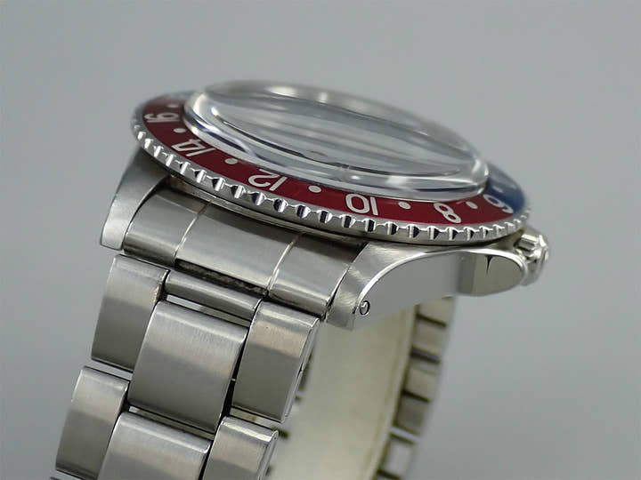 ロレックス GMTマスター Ref.1675 ステンレススチール ブラック文字盤 オイスターブレスレット