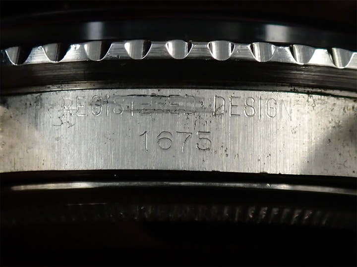 ロレックス GMTマスター Ref.1675 ステンレススチール ブラック文字盤 オイスターブレスレット