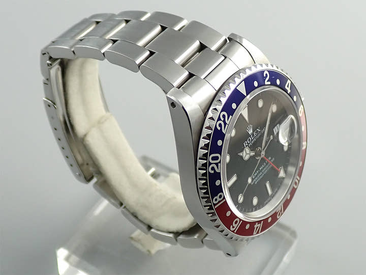 ロレックス GMTマスター Ref.16700 ステンレススチール ブラック文字盤 オイスターブレスレット