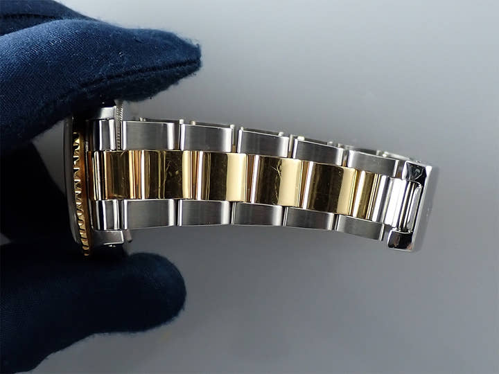 ロレックス GMTマスター Ref.16753 ステンレススチール/イエローゴールド ブラウン文字盤 オイスターブレスレット