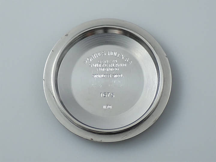 ロレックス GMTマスター Ref.1675/3 ステンレススチール/イエローゴールド ブラウン文字盤 オイスターブレスレット