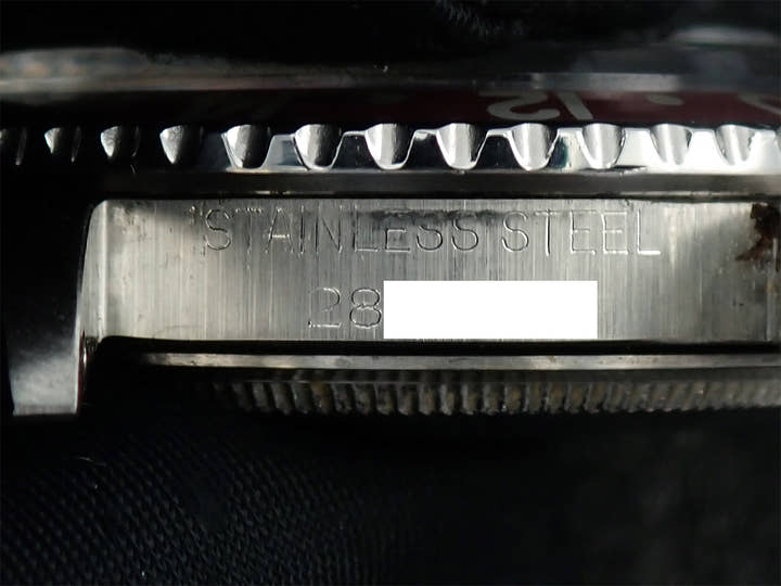 ロレックス GMTマスター Ref.1675 ステンレススチール ブラック文字盤 オイスターブレスレット