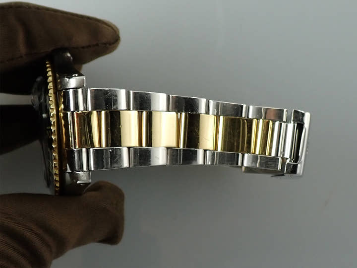 ロレックス GMTマスター Ref.1675/3 ステンレススチール/イエローゴールド ブラック文字盤 オイスターブレスレット