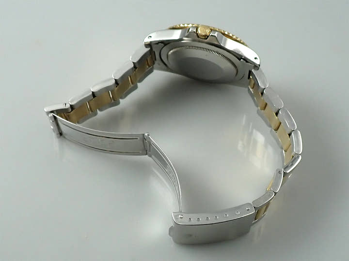 ロレックス GMTマスター Ref.1675/3 ステンレススチール/イエローゴールド ブラック文字盤 オイスターブレスレット