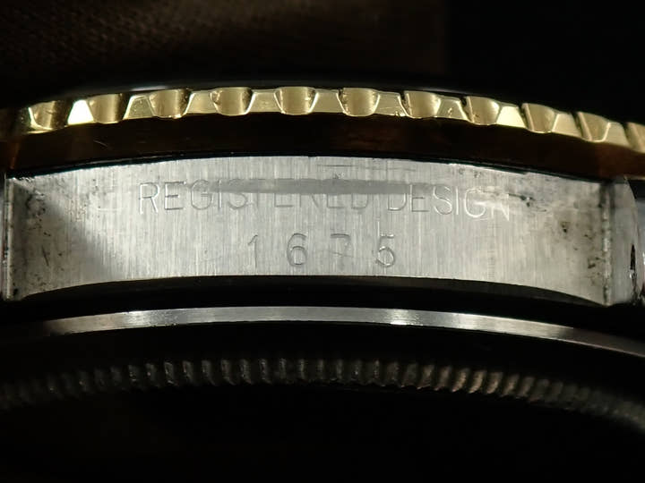 ロレックス GMTマスター Ref.1675/3 ステンレススチール/イエローゴールド ブラック文字盤 オイスターブレスレット