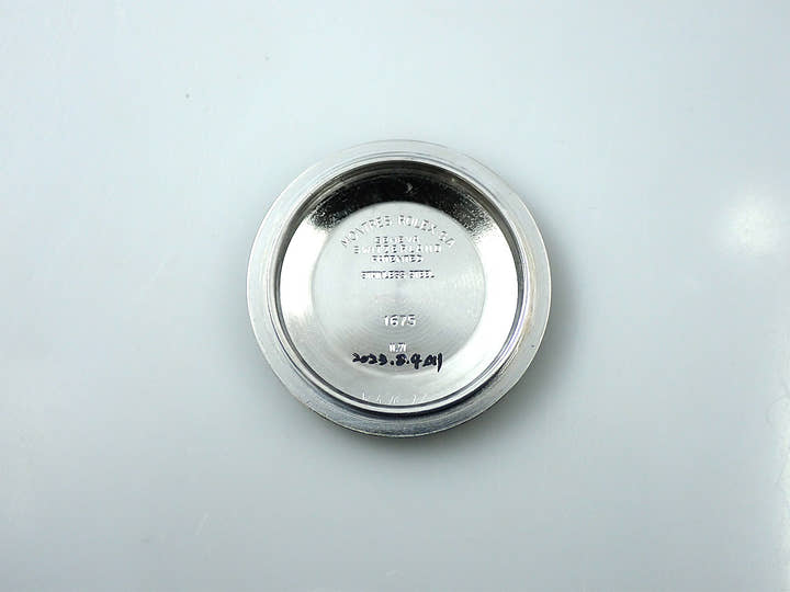 ロレックス GMTマスター Ref.1675 ステンレススチール ブラック文字盤 オイスターブレスレット