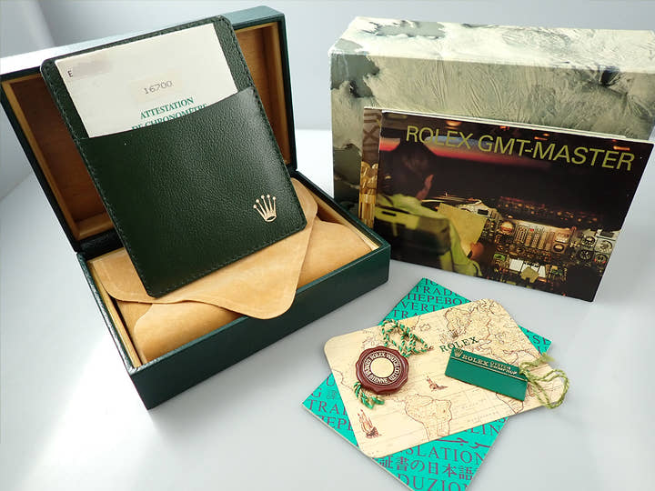 ロレックス GMTマスター Ref.16700 ステンレススチール ブラック文字盤 オイスターブレスレット