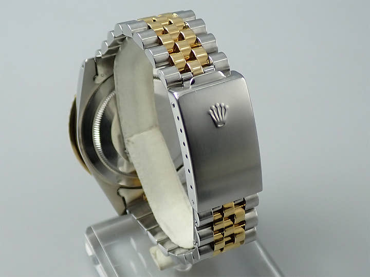 ロレックス GMTマスター Ref.16753 ステンレススチール/イエローゴールド ブラウン文字盤 ジュビリーブレスレット 中古 YWRV6497