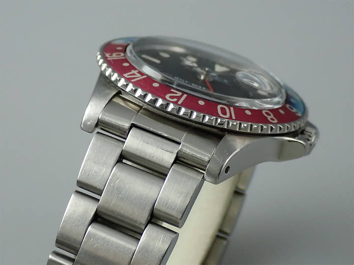 ロレックス GMTマスター Ref.1675 ステンレススチール ブラック文字盤 オイスターブレスレット