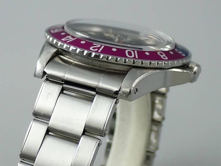 ロレックス GMTマスター Ref.1675 ステンレススチール ブラック文字盤 オイスターブレスレット