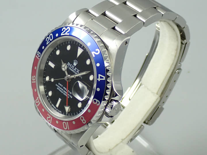 ロレックス GMTマスター Ref.16700 ステンレススチール ブラック文字盤 オイスターブレスレット