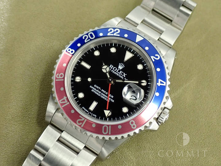 ロレックス GMTマスター Ref.16700 ステンレススチール ブラック文字盤 オイスターブレスレット