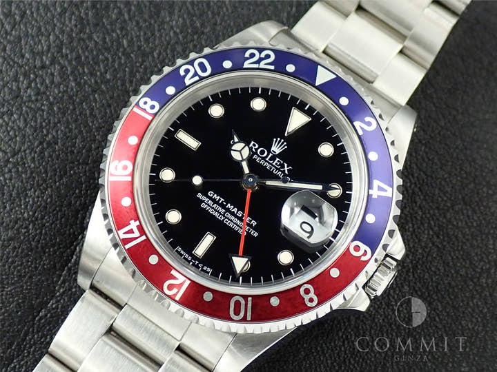 ロレックス GMTマスター Ref.16700 ステンレススチール ブラック文字盤 オイスターブレスレット
