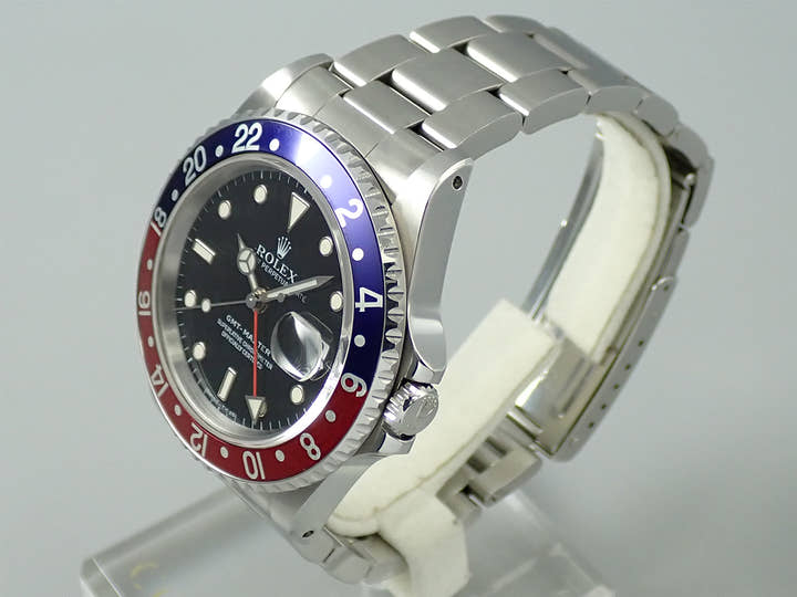 ロレックス GMTマスター Ref.16700 ステンレススチール ブラック文字盤 オイスターブレスレット