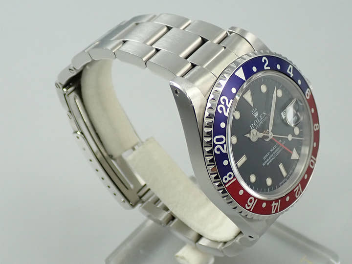ロレックス GMTマスター Ref.16700 ステンレススチール ブラック文字盤 オイスターブレスレット