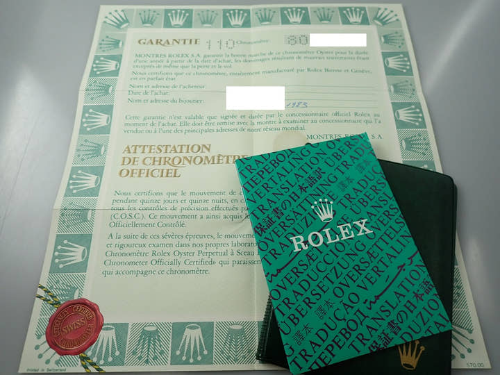 ロレックス GMTマスター Ref.16750 ステンレススチール ブラック文字盤 オイスターブレスレット