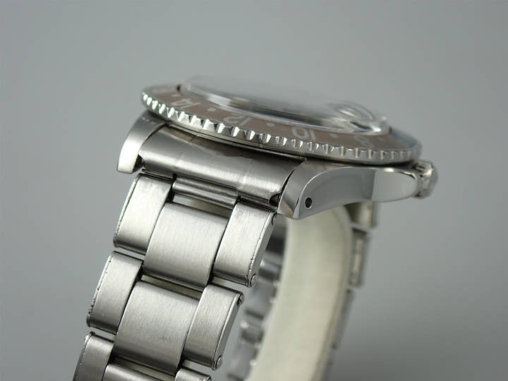 ロレックス GMTマスター Ref.1675 ステンレススチール ブラック文字盤 オイスターブレスレット