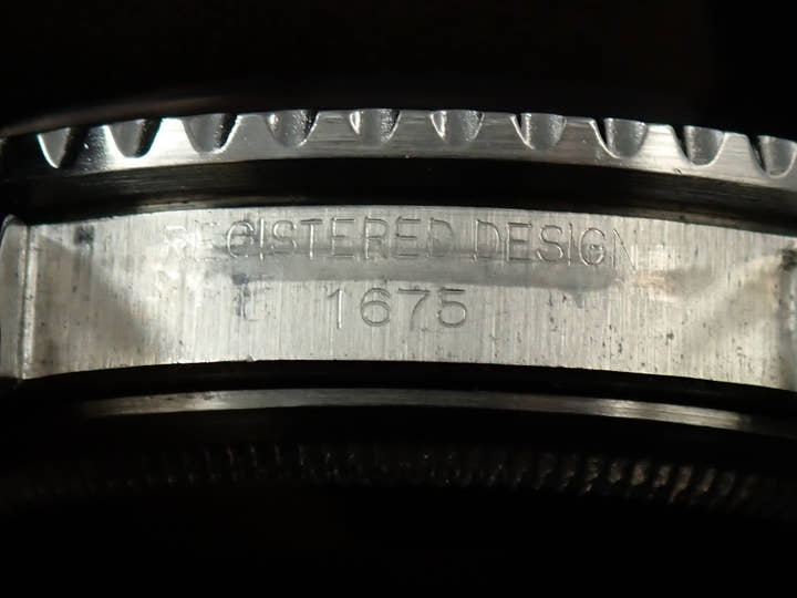 ロレックス GMTマスター Ref.1675 ステンレススチール ブラック文字盤 オイスターブレスレット