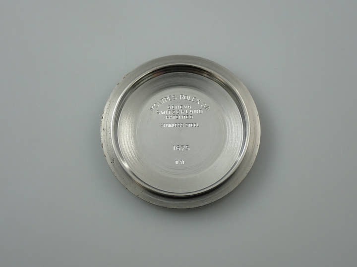 ロレックス GMTマスター Ref.1675 ステンレススチール ブラック文字盤 オイスターブレスレット