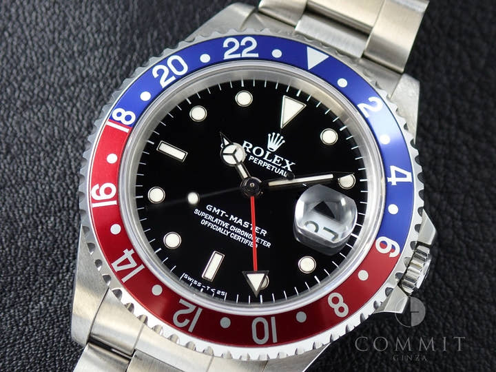 ロレックス GMTマスター Ref.16700 ステンレススチール ブラック文字盤 オイスターブレスレット