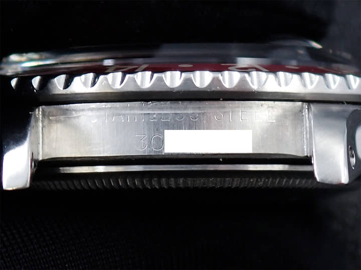 ロレックス GMTマスター Ref.1675 ステンレススチール ブラック文字盤 オイスターブレスレット