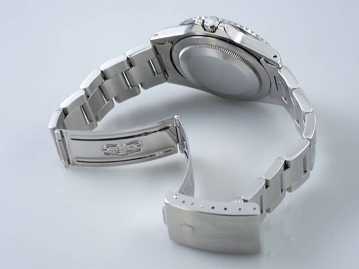 ロレックス GMTマスター Ref.1675 ステンレススチール ブラック文字盤 オイスターブレスレット