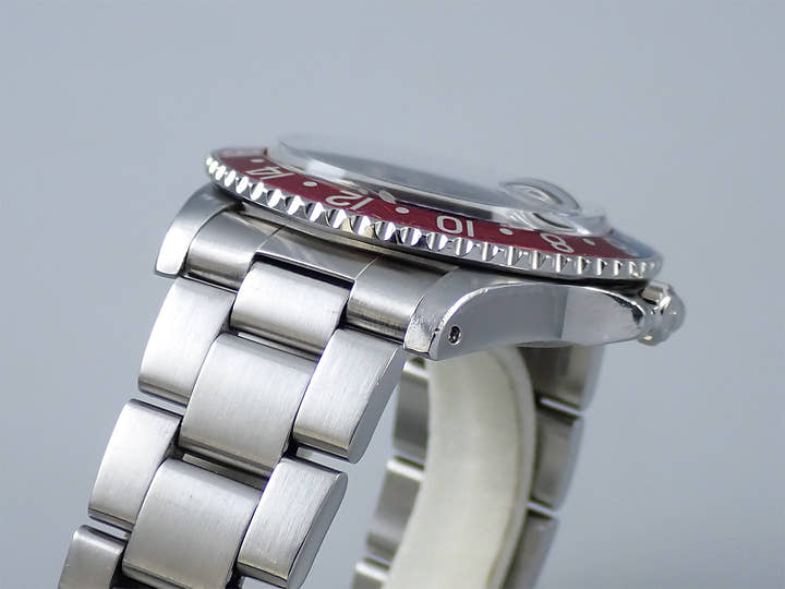 ロレックス GMTマスター Ref.1675 ステンレススチール ブラック文字盤 オイスターブレスレット