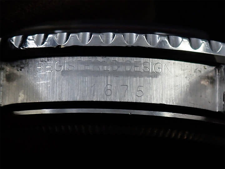 ロレックス GMTマスター Ref.1675 ステンレススチール ブラック文字盤 オイスターブレスレット