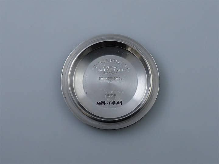 ロレックス GMTマスター Ref.1675 ステンレススチール ブラック文字盤 オイスターブレスレット