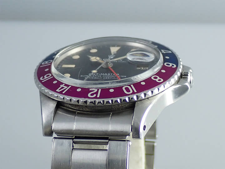 ロレックス GMTマスター Ref.1675 ステンレススチール ブラック文字盤 オイスターブレスレット