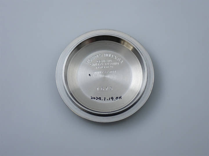 ロレックス GMTマスター Ref.1675 ステンレススチール ブラック文字盤 オイスターブレスレット