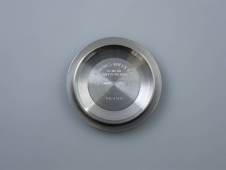ロレックス GMTマスター Ref.1675 ステンレススチール ブラック文字盤 ジュビリーブレスレット 中古 Y69H2770