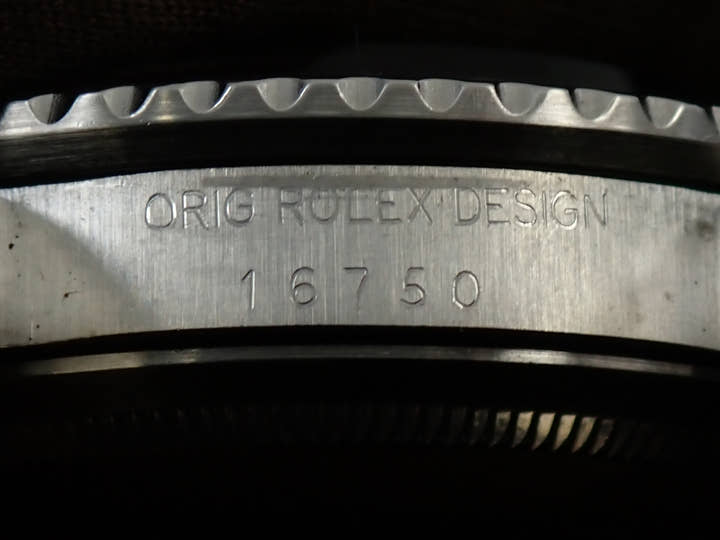 ロレックス GMTマスター Ref.16750 ステンレススチール ブラック文字盤 中古 YA08A2JJ