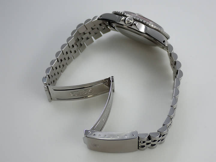 ロレックス GMTマスター Ref.16750 ステンレススチール ブラック文字盤 ジュビリーブレスレット 中古 Z19VRJKH