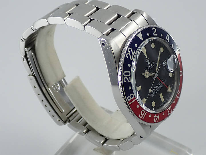 ロレックス GMTマスター Ref.16750 ステンレススチール ブラック文字盤 中古 YSH545FM